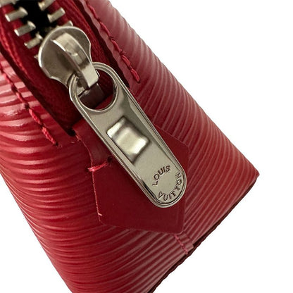 Louis Vuitton Pouch Makeup Epi Leather Pochette Cosmetic Castilian Red