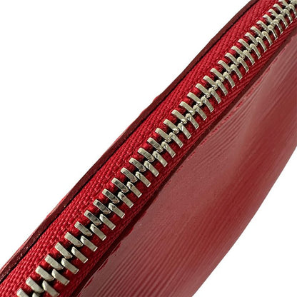 Louis Vuitton Pouch Makeup Epi Leather Pochette Cosmetic Castilian Red