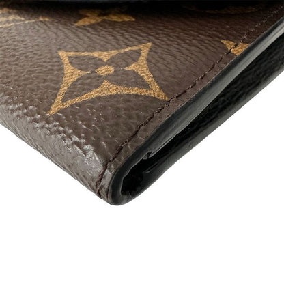Louis Vuitton Wallet Monogram Reverse Canvas Portefeuille Emily Brown Beige