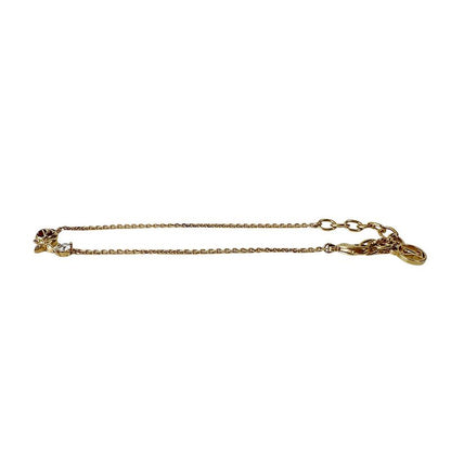 Louis Vuitton Bracelet Metal Line Stone Petit Gold