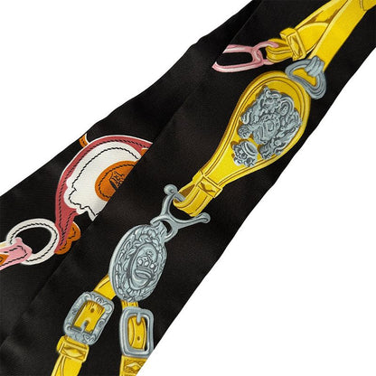 Hermes Scarf Twill Brides de Gala Silk Multicolor Pastel Color Individual Unique