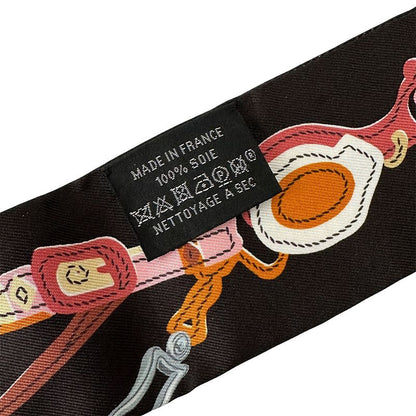 Hermes Scarf Twill Brides de Gala Silk Multicolor Pastel Color Individual Unique