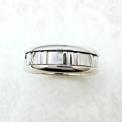 Tiffany & Co Atlas White Gold Ring