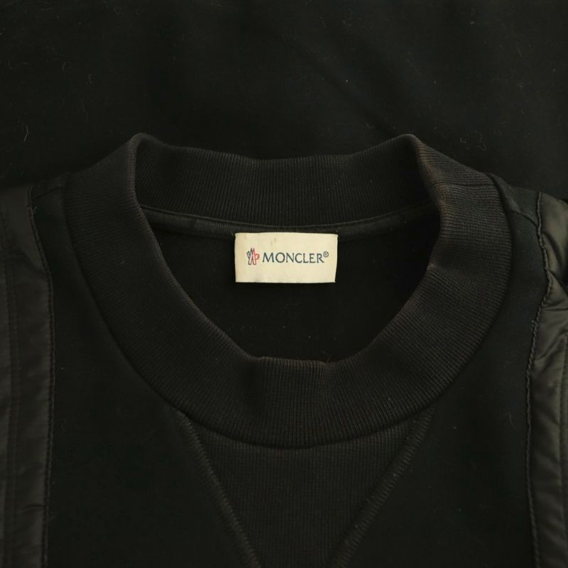 Moncler Maglia Girocollo Sweatshirt Trainer Docking S Black DF Sneaker