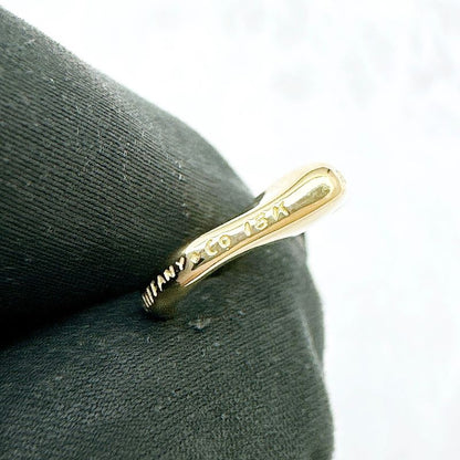 Tiffany & Co Anchor Yellow Gold Necklace 41 cm