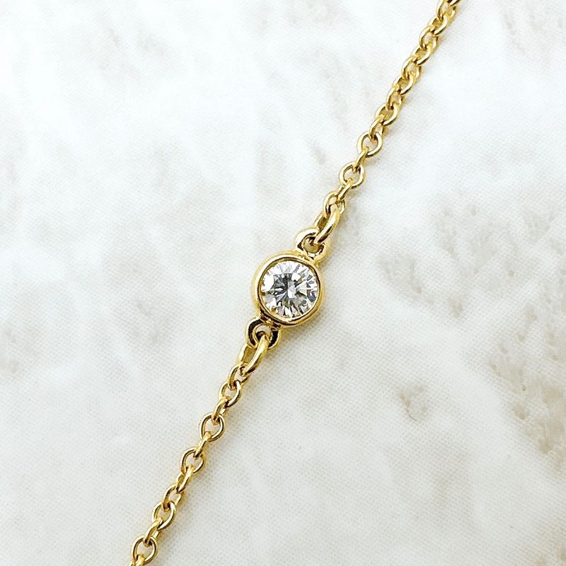 Tiffany & Co by the Yard Yellow Gold Bracelet 18 cm