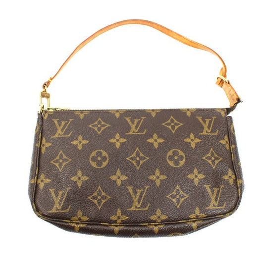 Louis Vuitton Pochette Pouch Monogram Brown