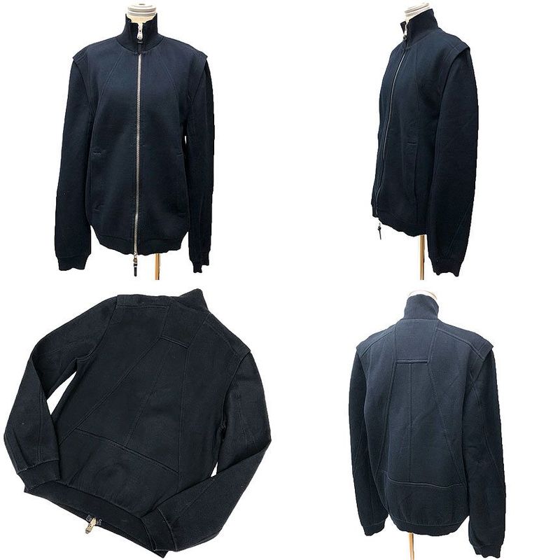 Louis Vuitton Track Jacket Zip Up M Navy