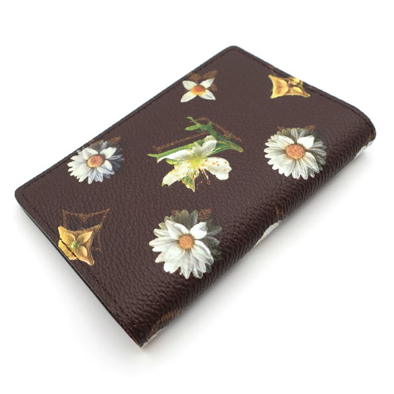 Louis Vuitton Card Case Organizer de Poche Monogram Flower