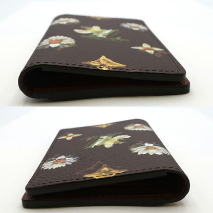 Louis Vuitton Card Case Organizer de Poche Monogram Flower