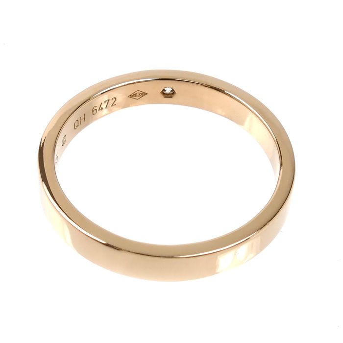 Cartier 18k Pink Gold Diamond Ring