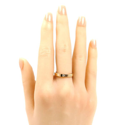 Cartier 18k Pink Gold Diamond Ring