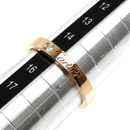 Cartier 18k Pink Gold Diamond Ring