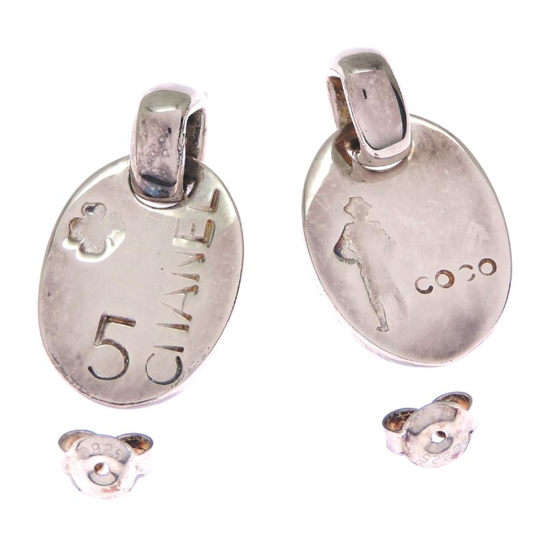 Chanel Earrings Silver