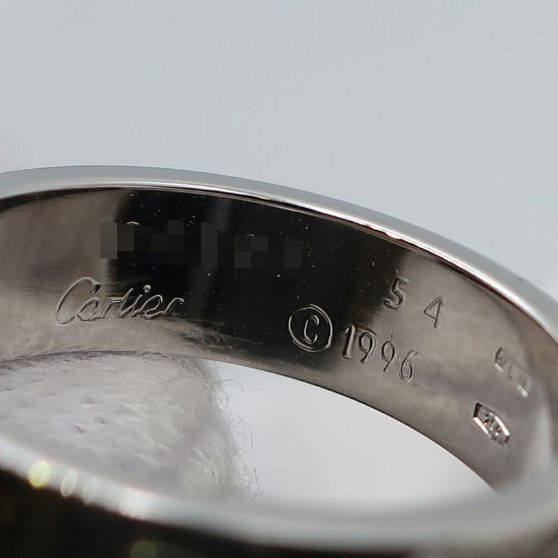 Cartier Ring Love White Gold 54