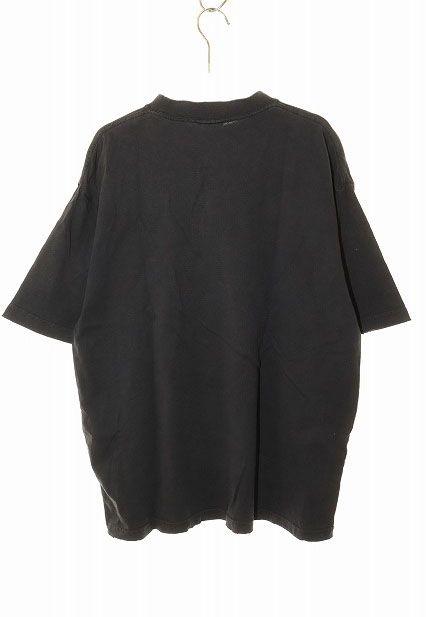 Balenciaga Laurel Classic Medium Fit T-Shirt Black S Tsvc Logo Embroidery Short