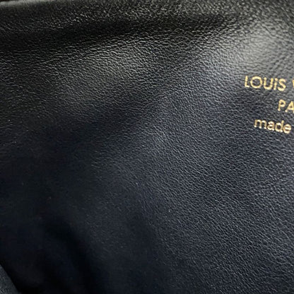 Louis Vuitton Shoulder Bag Monogram Reverse Lambskin Pochette Black