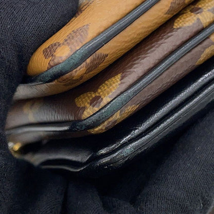 Louis Vuitton Shoulder Bag Monogram Reverse Lambskin Pochette Black