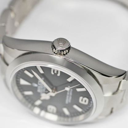 Rolex Explorer-i Random Black SS Automatic Winding
