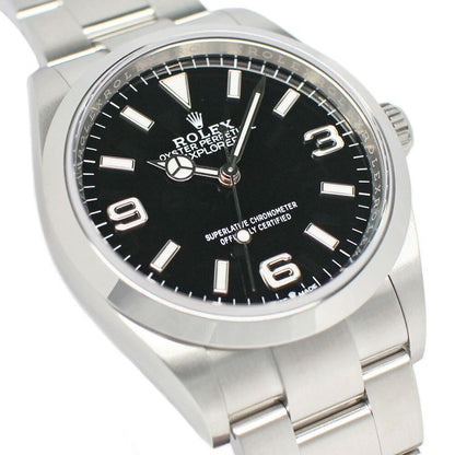 Rolex Explorer-i Random Black SS Automatic Winding