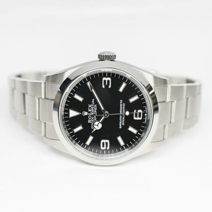 Rolex Explorer-i Random Black SS Automatic Winding