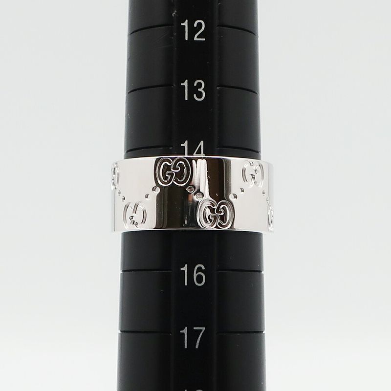 Gucci Icon Ring 750 White Gold
