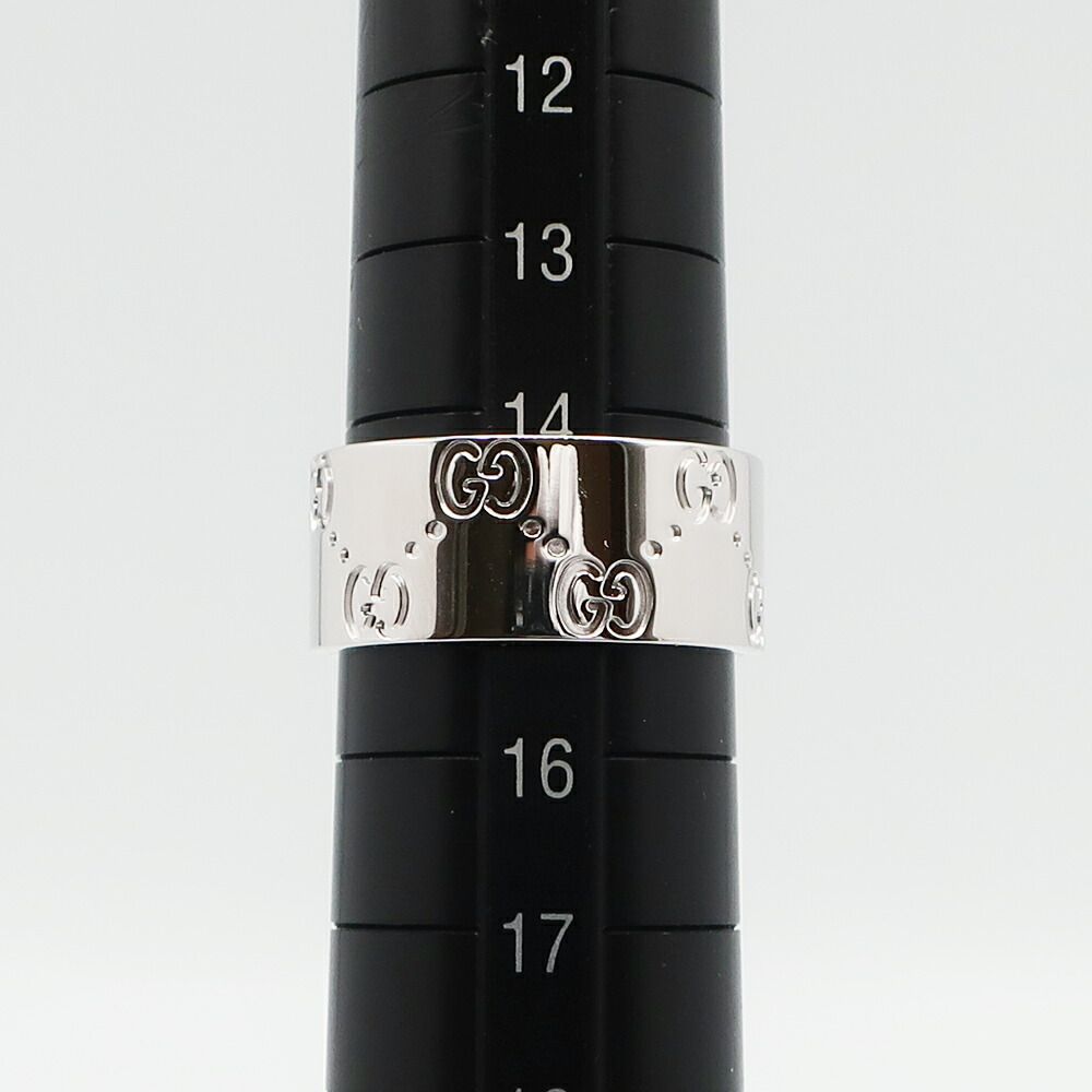 Gucci Icon Ring 750 White Gold