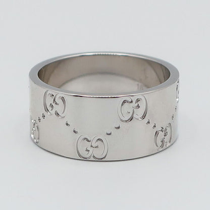 Gucci Icon Ring 750 White Gold