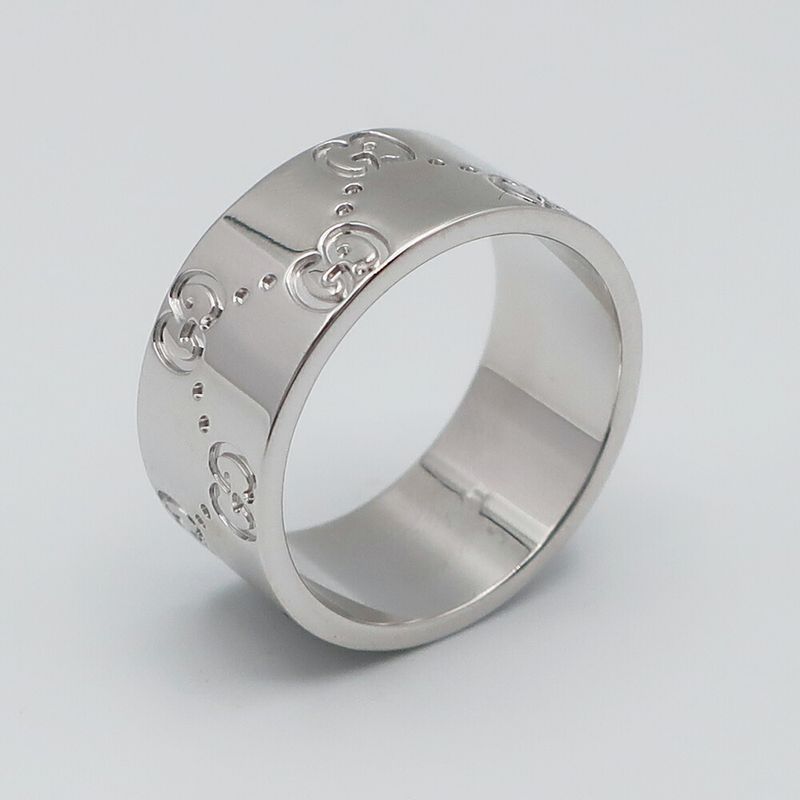 Gucci Icon Ring 750 White Gold