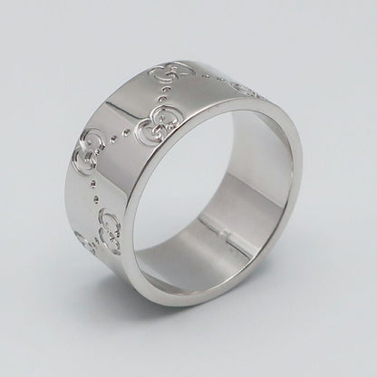 Gucci Icon Ring 750 White Gold