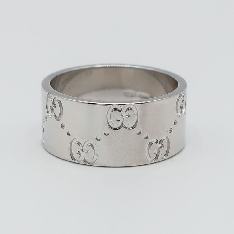 Gucci Icon Ring 750 White Gold
