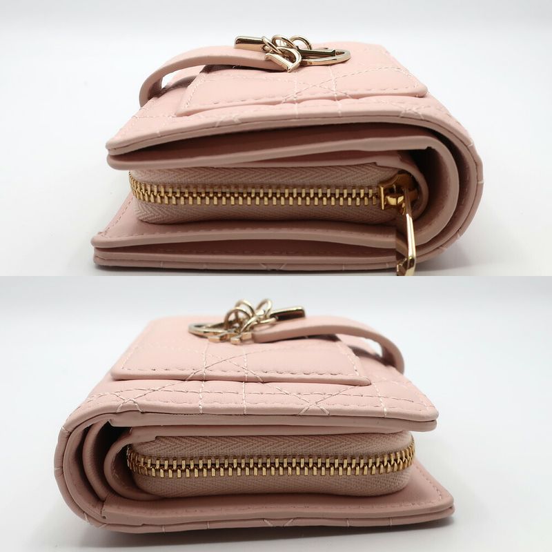 Dior My Dittany Wallet Lambskin Pink 