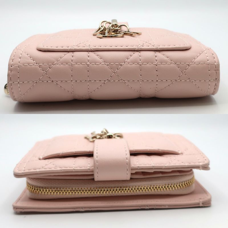 Dior My Dittany Wallet Lambskin Pink 