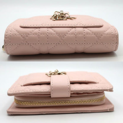 Dior My Dittany Wallet Lambskin Pink 