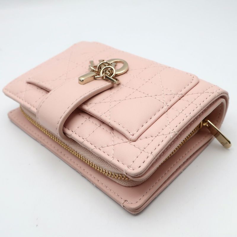 Dior My Dittany Wallet Lambskin Pink 