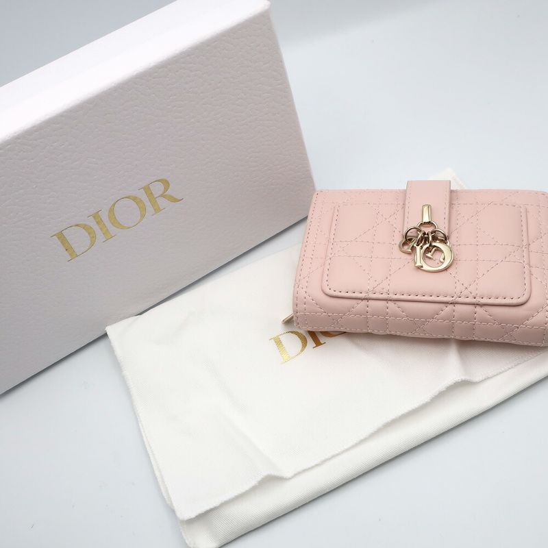 Dior My Dittany Wallet Lambskin Pink 