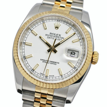 Rolex Datejust 36 Random White SS YG Automatic Winding