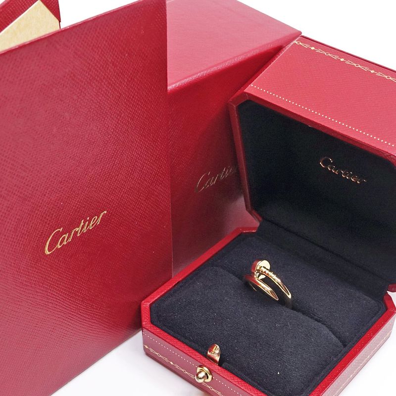 Cartier 18k Yellow Gold Juste Un Clou Classic Ring Pinky