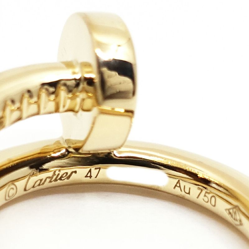 Cartier 18k Yellow Gold Juste Un Clou Classic Ring Pinky