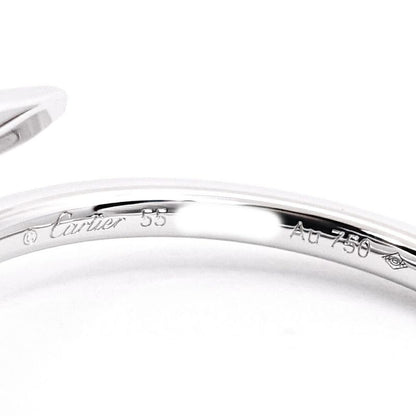 Cartier 18k White Gold Juste Un Clou Ring SM Bullion