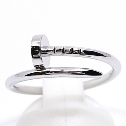 Cartier 18k White Gold Juste Un Clou Ring SM Bullion