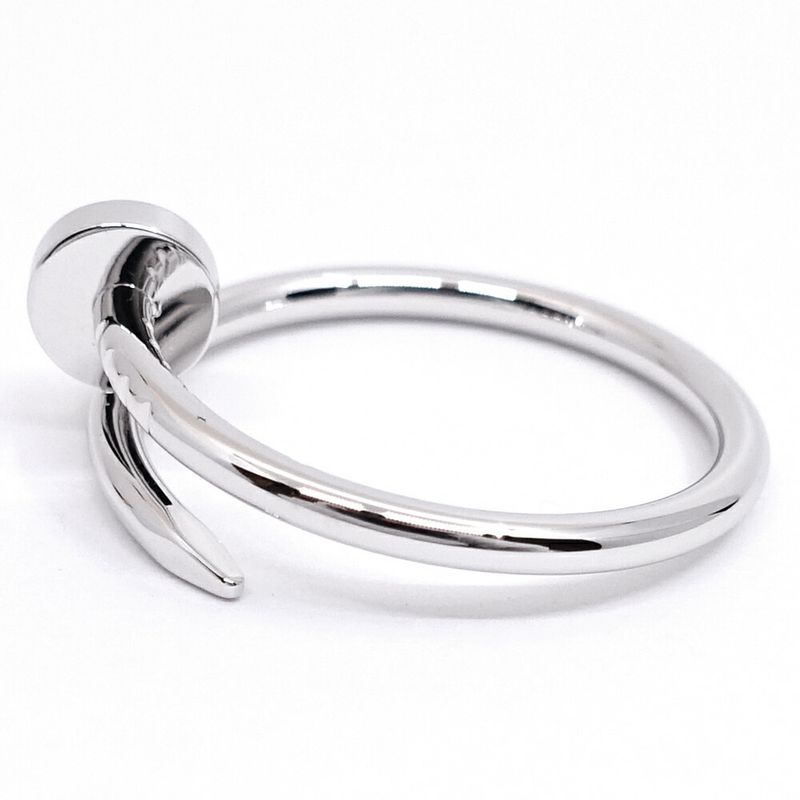 Cartier 18k White Gold Juste Un Clou Ring SM Bullion