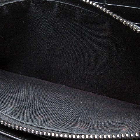 Dior Cdlogo Zip Around Wallet Leather Black
