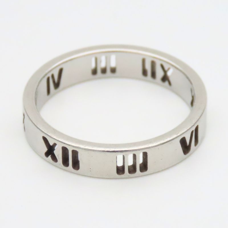 Tiffany & Co Ring Atlas Silver Open