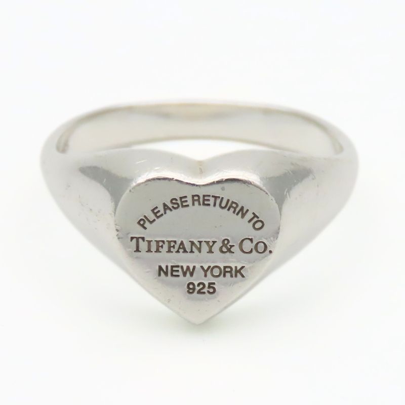 Tiffany & Co Ring Return to Signet Silver