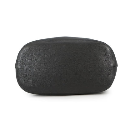 Prada Shoulder Bag Vitello Phoenix Leather Black