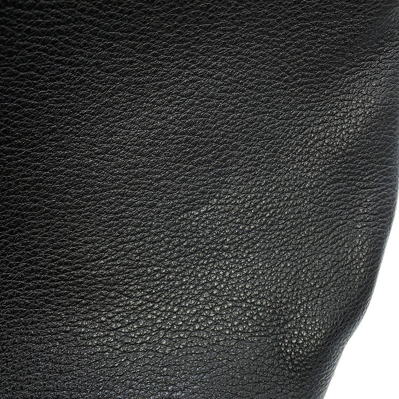 Prada Shoulder Bag Vitello Phoenix Leather Black