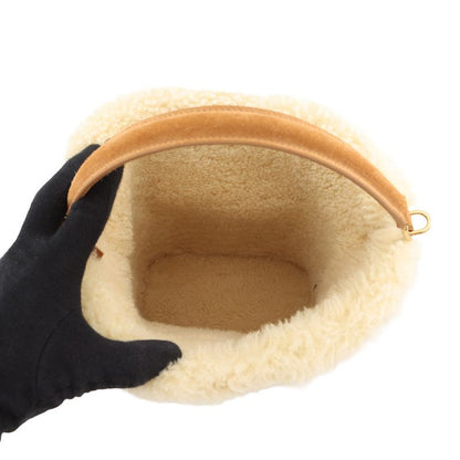 Celine Handbag Louis e Suede Shearling 2-Way