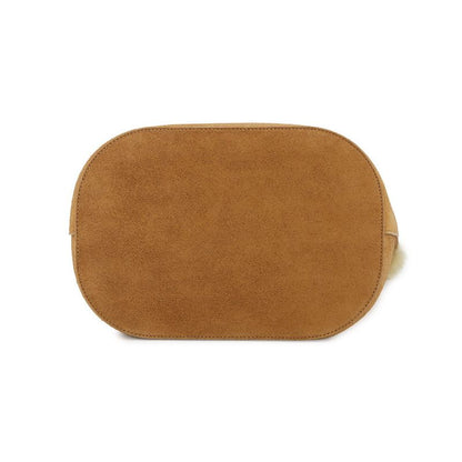 Celine Handbag Louis e Suede Shearling 2-Way