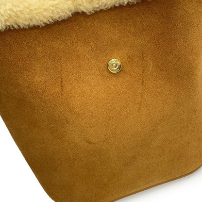 Celine Handbag Louis e Suede Shearling 2-Way